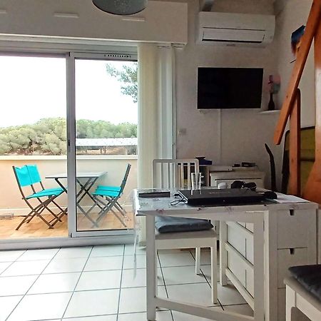 Appartement T2 Climatise Avec Mezzanine, Piscine Et Parking, Proche Plage - Agde - Fr-1-607-119 Buitenkant foto