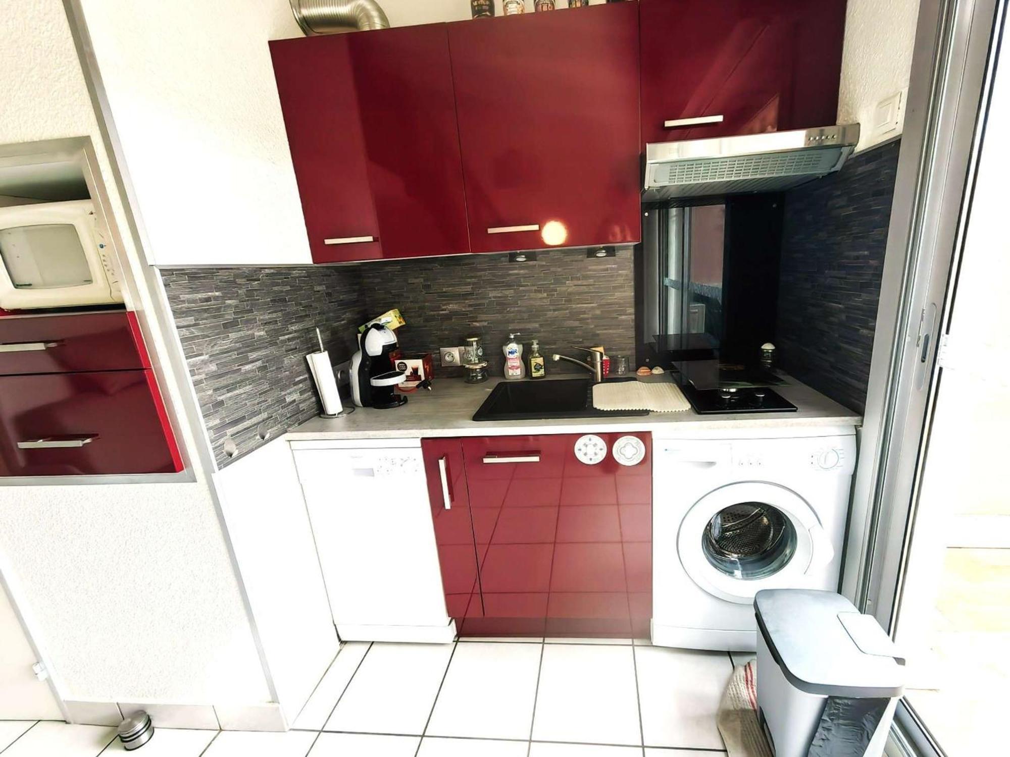 Appartement T2 Climatise Avec Mezzanine, Piscine Et Parking, Proche Plage - Agde - Fr-1-607-119 Buitenkant foto