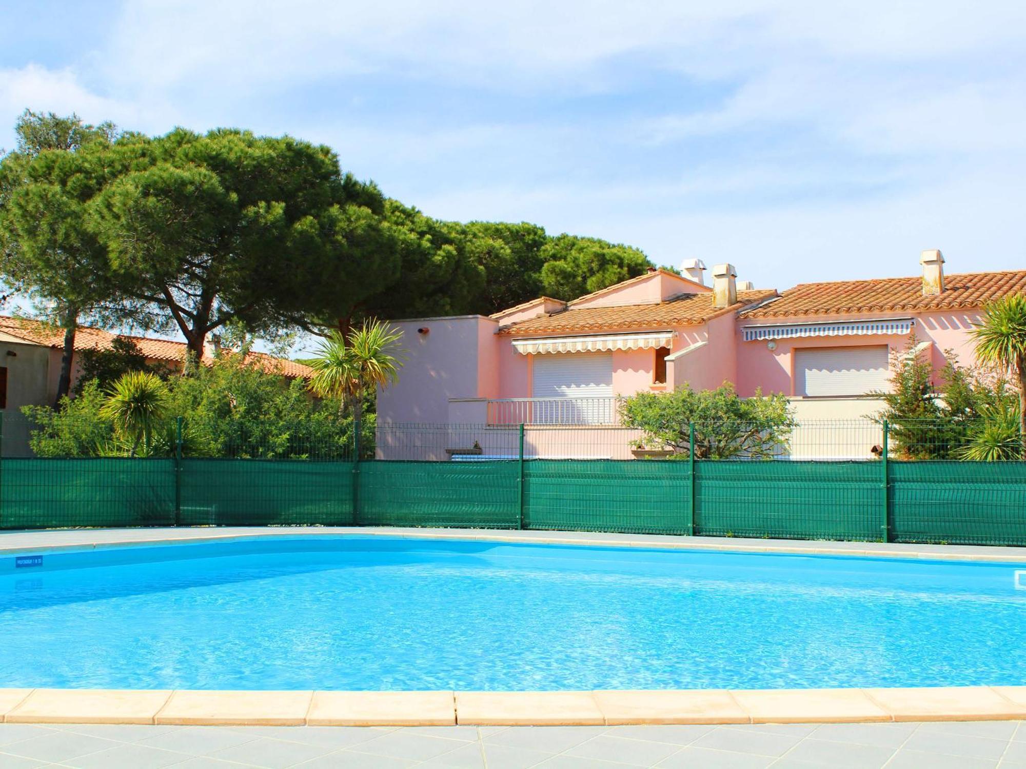 Appartement T2 Climatise Avec Mezzanine, Piscine Et Parking, Proche Plage - Agde - Fr-1-607-119 Buitenkant foto