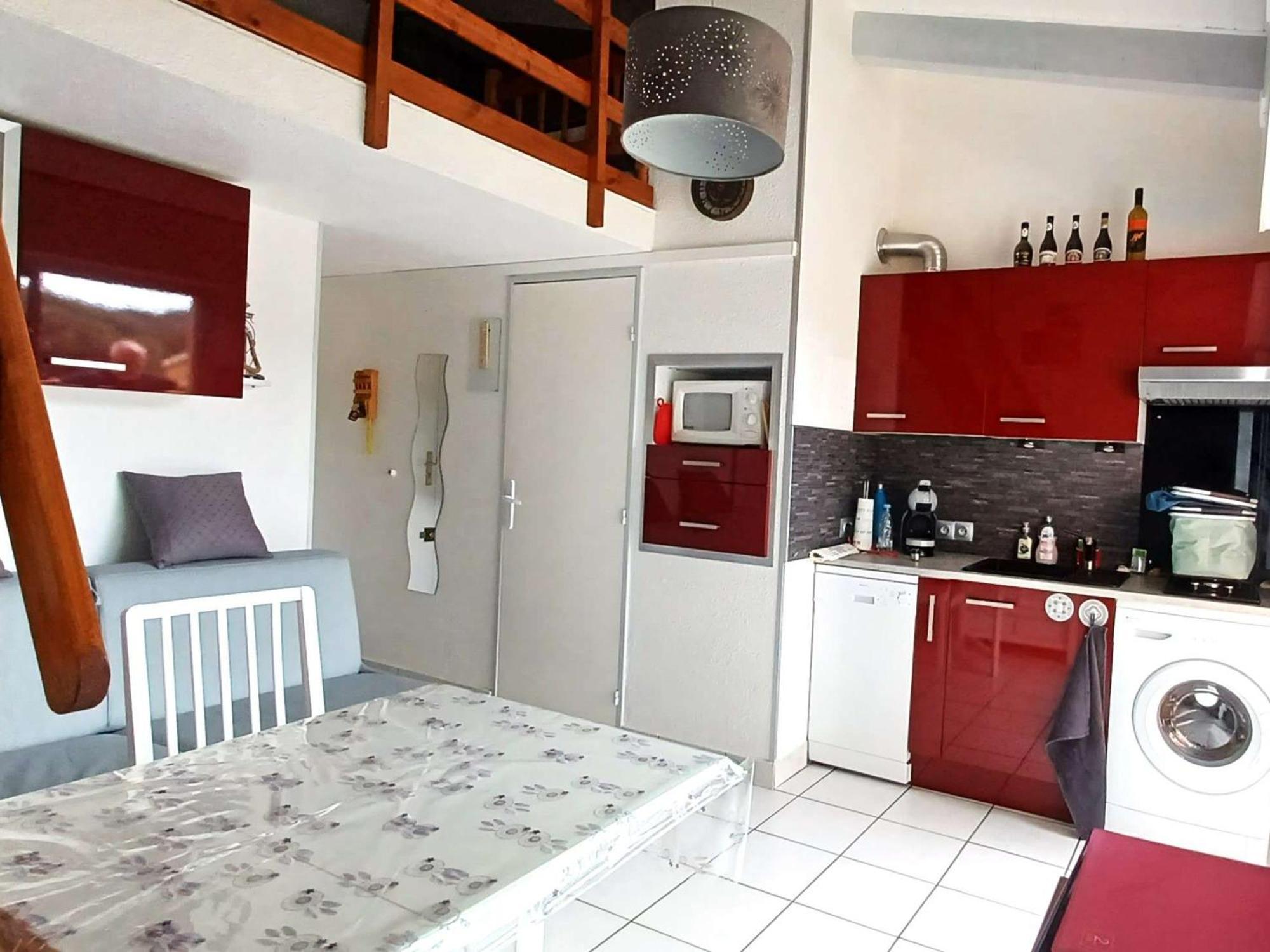 Appartement T2 Climatise Avec Mezzanine, Piscine Et Parking, Proche Plage - Agde - Fr-1-607-119 Buitenkant foto
