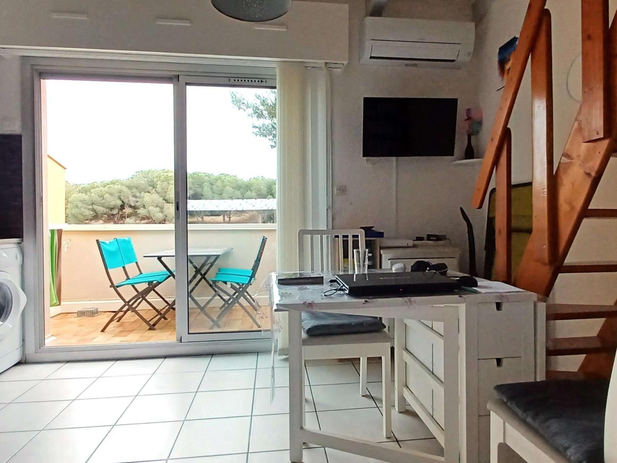 Appartement T2 Climatise Avec Mezzanine, Piscine Et Parking, Proche Plage - Agde - Fr-1-607-119 Buitenkant foto